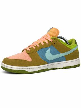 Nike Dunk Low Sun Club-Arctic Orange Sanded Gold Style Stock X tag Mens Size 10‎